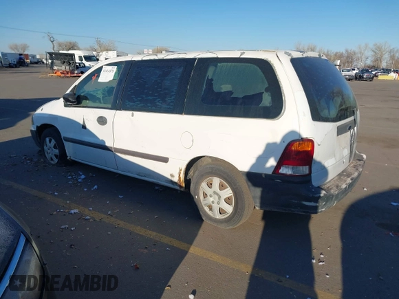 2003 Ford Windstar Cargo with VIN 2FTZA54453BA63242, listed as a IAAI auction lot 41414575 with Not Provided miles. Bid and sale history available at carsss.com. Image 3.