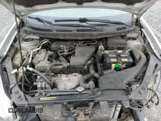 2008 Nissan Rogue S with VIN JN8AS58V58W101205, listed as a Copart auction lot 54523115 with 129,497 mi miles and Salvage Title. Bid and sale history available at DreamBid. Image 12.