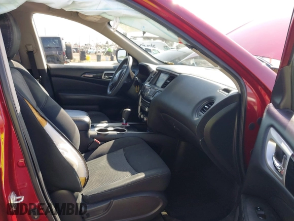2018 Nissan Pathfinder SV z VIN 5N1DR2MN5JC678022, wystawiony jako IAAI lot #42206918 z przebiegiem 106 488 mil mil oraz . Historia ofert i sprzedaży dostępna na DreamBid. Obrazek 5.