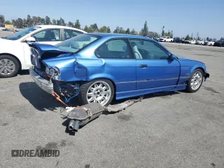 1998 BMW 3 Series M3 with VIN WBSBG9324WEY78850, listed as a Copart auction lot 59344585 with 117,490 mi miles and Salvage title. Bid and sale history available at DreamBid. Image 3.