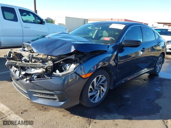 2016 Honda Civic Sedan EX with VIN 19XFC2F76GE094565, listed as a IAAI auction lot 41399964 with 66,214 mi miles. Bid and sale history available at carsss.com. Image 17.