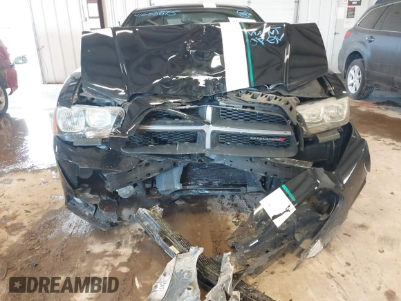 2014 Dodge Charger SXT with VIN 2C3CDXJG0EH296568, listed as a IAAI auction lot 41665615 with 114,056 mi miles. Bid and sale history available at carsss.com. Image 6.