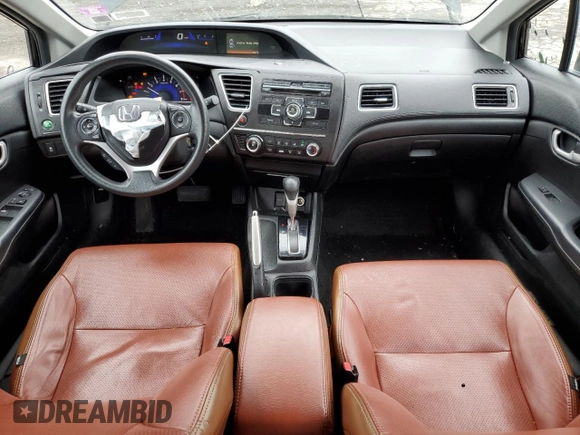 2014 Honda Civic Sedan LX with VIN 2HGFB2F57EH514919, listed as a Copart auction lot 52821645 with 179,571 mi miles and Salvage Title. Bid and sale history available at carsss.com. Image 8.