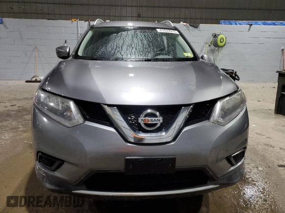 2016 Nissan Rogue S z VIN KNMAT2MV1GP621004, wystawiony jako Copart lot #41639915 z przebiegiem 129 185 mil mil oraz Szkoda całkowita • Salvage title. Historia ofert i sprzedaży dostępna na DreamBid. Obrazek 5.