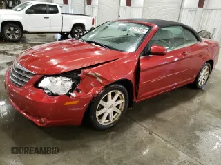 2008 Chrysler Sebring Touring with VIN 1C3LC55R88N677227, listed as a Copart auction lot 81732184 with 142,369 mi miles and Salvage Title. Bid and sale history available at carsss.com. Image 1.