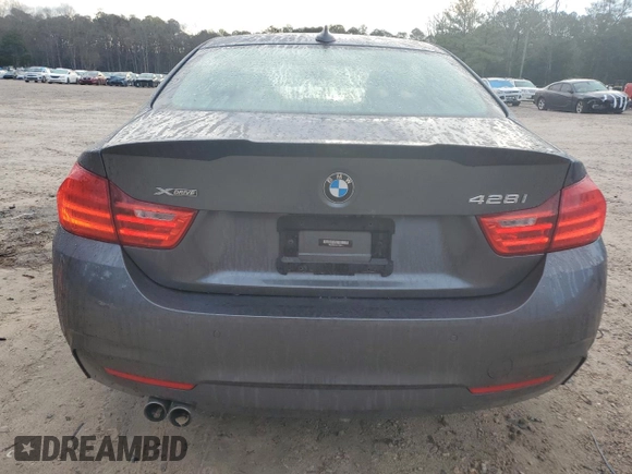 2015 BMW 4 Series 428i xDrive with VIN WBA3N5C59FK198817, listed as a Copart auction lot 50234525 with 134,233 mi miles and Salvage title. Bid and sale history available at DreamBid. Image 6.