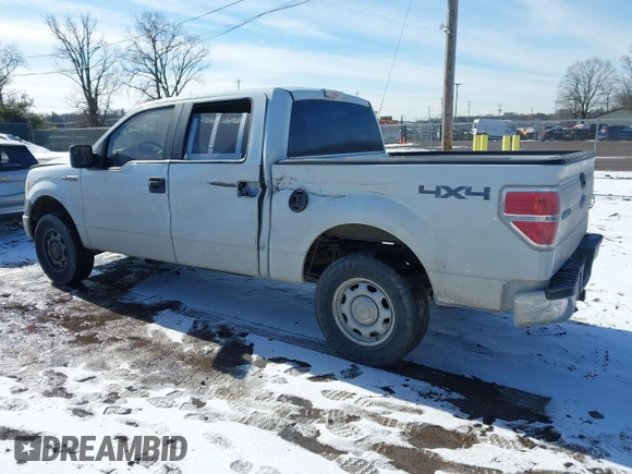 2014 Ford F-150 XL with VIN 1FTFW1EF5EFA45595, listed as a IAAI auction lot 41535410 with 124,208 mi miles. Bid and sale history available at carsss.com. Image 14.