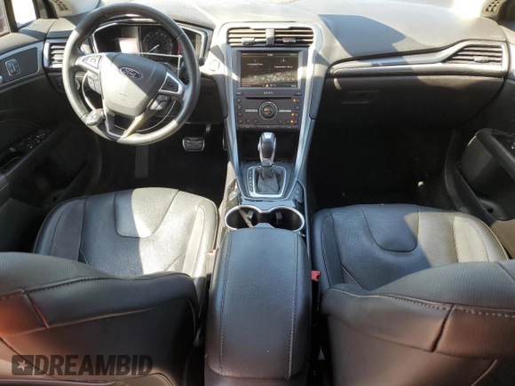 2016 Ford Fusion Titanium with VIN 3FA6P0SU4GR405106, listed as a Copart auction lot 54958025 with 90,230 mi miles and Salvage title. Bid and sale history available at DreamBid. Image 8.