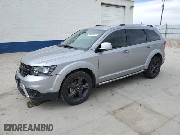 2018 Dodge Journey Crossroad with VIN 3C4PDDGG9JT516830, listed as a Copart auction lot 49555865 with 159,487 mi miles and Clean Title. Bid and sale history available at carsss.com. Image 1.
