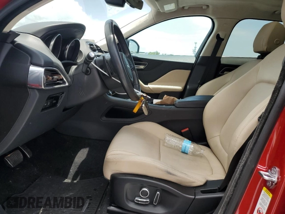 2020 Jaguar F-Pace 25t Premium with VIN SADCJ2FX6LA654904, listed as a Copart auction lot 62610455 with 82,721 mi miles and Salvage title. Bid and sale history available at DreamBid. Image 7.