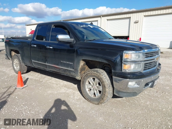 2014 Chevrolet Silverado 1500 LTZ with VIN 1GCVKSEC1EZ105678, listed as a IAAI auction lot 41299817 with 142,014 mi miles and . Bid and sale history available at DreamBid. Image 1.
