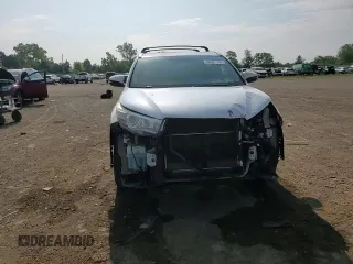 2016 Toyota Highlander Limited with VIN 5TDDCRFH1GS015446, listed as a Copart auction lot 60325195 with 273,836 mi miles and Salvage title. Bid and sale history available at DreamBid. Image 14.