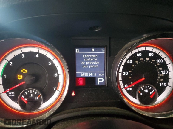 2013 Dodge Durango Crew with VIN 1C4RDJDG9DC602182, listed as a Copart auction lot 61784105 with 169,814 mi miles and Clean title. Bid and sale history available at DreamBid. Image 9.