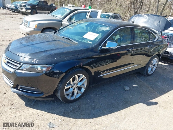 2018 Chevrolet Impala Premier with VIN 2G1125S38J9150277, listed as a IAAI auction lot 41835040 with 84,309 mi miles. Bid and sale history available at carsss.com. Image 17.