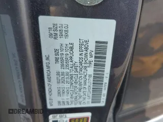 2019 Acura RDX Technology with VIN 5J8TC2H53KL017166, listed as a Copart auction lot 59025795 with 94,139 mi miles and Salvage title. Bid and sale history available at DreamBid. Image 13.