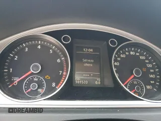 2012 Volkswagen CC Sport PZEV with VIN WVWMP7AN4CE516224, listed as a Copart auction lot 64900354 with 101,533 mi miles and Salvage Title. Bid and sale history available at carsss.com. Image 9.