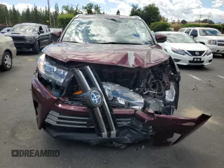 2017 Toyota Highlander Hybrid Limited with VIN 5TDDGRFH4HS022168, listed as a Copart auction lot 56943285 with 114,250 mi miles and Salvage title. Bid and sale history available at DreamBid. Image 5.