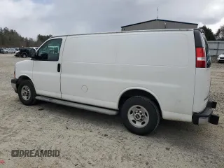 2017 GMC Savana Cargo Van with VIN 1GTW7AFF3H1915907, listed as a Copart auction lot 47096725 with 90,895 mi miles and Salvage Title. Bid and sale history available at carsss.com. Image 2.