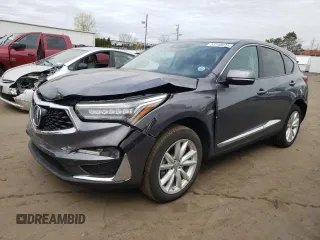 2020 Acura RDX with VIN 5J8TC2H3XLL017102, listed as a Copart auction lot 53148015 with 57,301 mi miles and Salvage Title. Bid and sale history available at DreamBid. Image 1.