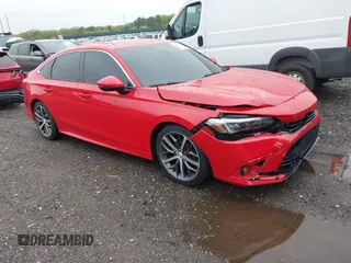 2022 Honda Civic Touring z VIN 2HGFE1F99NH316766, wystawiony jako IAAI lot #42198474 z przebiegiem 49 368 mil mil oraz . Historia ofert i sprzedaży dostępna na DreamBid. Obrazek 1.