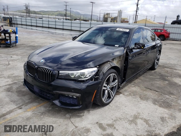 2016 BMW 7 Series 740i with VIN WBA7E2C54GG548312, listed as a Copart auction lot 45716263 with 74,249 mi miles. Bid and sale history available at carsss.com. Image 1.