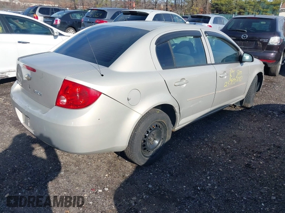 2009 Chevrolet Cobalt 1LT with VIN 1G1AT58H397252308, listed as a IAAI auction lot 41881047 with Not Provided miles and . Bid and sale history available at DreamBid. Image 4.