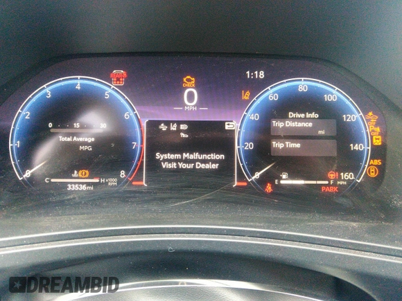 2024 Toyota Highlander XLE z VIN 5TDAAAA51RS004067, wystawiony jako IAAI lot #41421260 z przebiegiem 33 536 mil mil oraz . Historia ofert i sprzedaży dostępna na DreamBid. Obrazek 7.