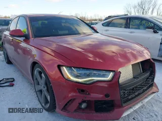2014 Audi A6 3.0T Prestige with VIN WAUHGAFC4EN073806, listed as a IAAI auction lot 41315343 with 139,193 mi miles. Bid and sale history available at carsss.com. Image 1.