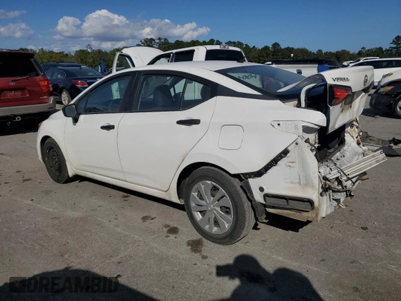2021 Nissan Versa S with VIN 3N1CN8DV2ML859525, listed as a Copart auction lot 77190984 with 266,924 mi miles and Salvage title. Bid and sale history available at DreamBid. Image 2.