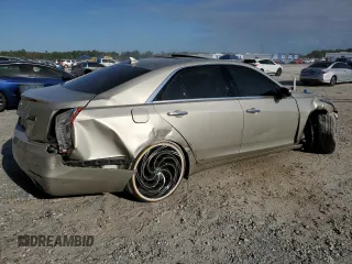 2014 Cadillac CTS Luxury RWD with VIN 1G6AR5S36E0191951, listed as a Copart auction lot 55017795 with 117,535 mi miles and Salvage Title. Bid and sale history available at carsss.com. Image 3.