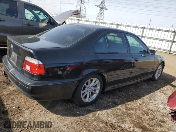 2002 BMW 5 Series 540i with VIN WBADN53442GF70026, listed as a Copart auction lot 51476755 with 0 mi miles and Clean Title. Bid and sale history available at carsss.com. Image 3.