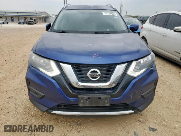 2017 Nissan Rogue SV with VIN KNMAT2MT4HP542121, listed as a Copart auction lot 57166995 with 83,850 mi miles and Clean title. Bid and sale history available at DreamBid. Image 5.