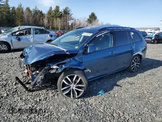 2017 Volkswagen Golf SportWagen S with VIN 3VW017AU0HM532748, listed as a Copart auction lot 48726495 with 0 mi miles and Non Repairable. Bid and sale history available at carsss.com. Image 1.