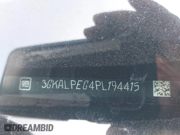 2023 GMC Terrain SLT z VIN 3GKALPEG4PL194415, wystawiony jako IAAI lot #42338108 z przebiegiem 51 966 mil mil oraz . Historia ofert i sprzedaży dostępna na DreamBid. Obrazek 9.