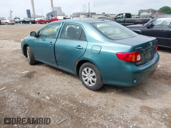 2009 Toyota Corolla z VIN 2T1BU40E39C031746, wystawiony jako IAAI lot #42542079 z przebiegiem 218 019 mil mil oraz . Historia ofert i sprzedaży dostępna na DreamBid. Obrazek 3.