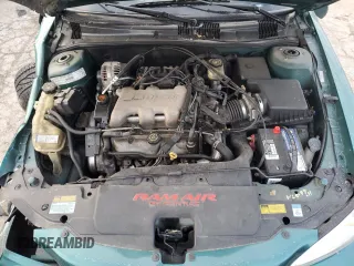 1999 Pontiac Grand Am GT with VIN 1G2NW12E5XM841080, listed as a Copart auction lot 75167674 with 1 mi miles and Salvage Title. Bid and sale history available at carsss.com. Image 12.