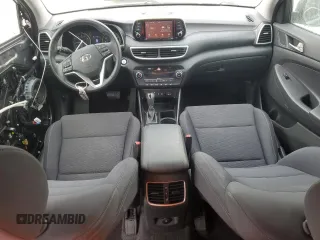 2021 Hyundai Tucson Ultimate with VIN KM8J33AL6MU318821, listed as a Copart auction lot 49673825 with 36,110 mi miles and Salvage title. Bid and sale history available at DreamBid. Image 8.
