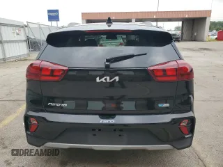 2022 Kia Niro LX with VIN KNDCB3LCXN5507206, listed as a Copart auction lot 65846084 with 29,197 mi miles and Salvage Title. Bid and sale history available at carsss.com. Image 6.