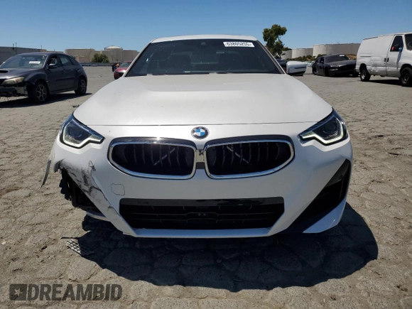 2023 BMW 2 Series 230i with VIN 3MW23CM02P8C97734, listed as a Copart auction lot 63805255 with 6,140 mi miles and Salvage title. Bid and sale history available at DreamBid. Image 5.