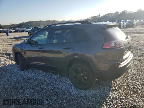 2021 Jeep Cherokee Altitude with VIN 1C4PJLLB5MD199653, listed as a Copart auction lot 48753205 with 59,098 mi miles and Salvage Title. Bid and sale history available at carsss.com. Image 2.