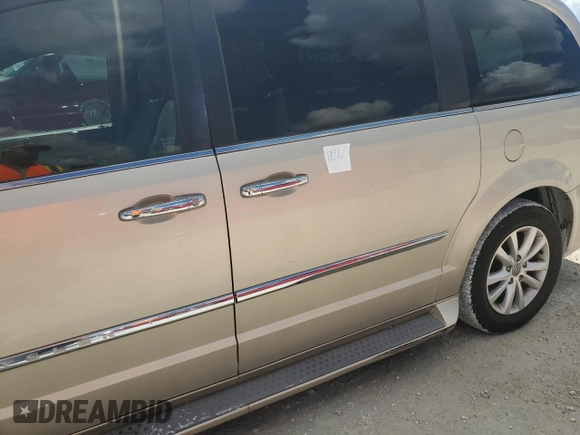2016 Chrysler Town & Country Limited Platinum with VIN 2C4RC1GG8GR127604, listed as a Copart auction lot 77874084 with 0 mi miles and Salvage Title. Bid and sale history available at carsss.com. Image 13.