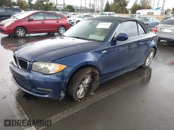 2010 BMW 1 Series 128i with VIN WBAUL7C58AVJ77695, listed as a IAAI auction lot 41938031 with Not provided miles and . Bid and sale history available at DreamBid. Image 2.