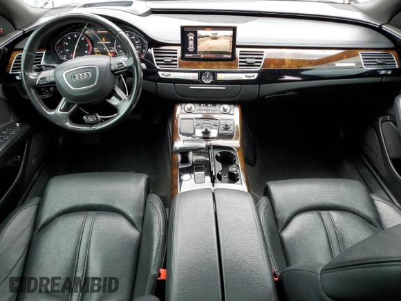2015 Audi A8 L 3.0T with VIN WAU3GAFD6FN035532, listed as a Copart auction lot 51659145 with 120,516 mi miles and Clean Title. Bid and sale history available at carsss.com. Image 8.