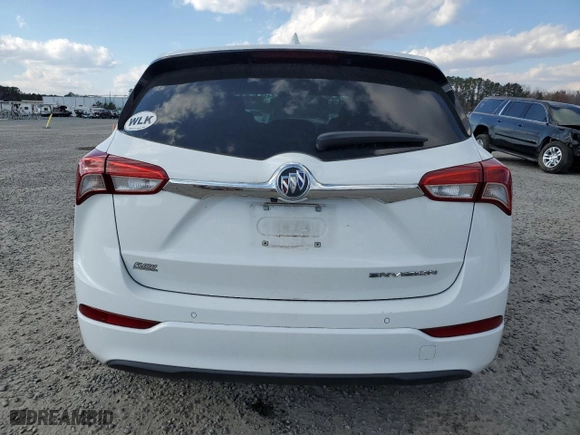 2020 Buick Envision Essence with VIN LRBFXCSA4LD167065, listed as a Copart auction lot 83838974 with 53,112 mi miles and Salvage Title. Bid and sale history available at carsss.com. Image 6.