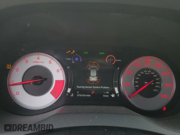 2020 Acura RDX w/A-Spec Pkg with VIN 5J8TC1H65LL017352, listed as a Copart auction lot 51107015 with 75,433 mi miles and Salvage Title. Bid and sale history available at carsss.com. Image 10.