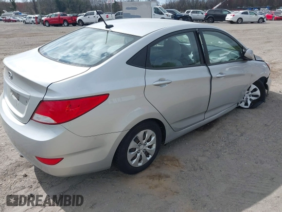 2016 Hyundai Accent SE z VIN KMHCT4AE0GU020544, wystawiony jako IAAI lot #41922723 z przebiegiem 96 718 mil mil oraz . Historia ofert i sprzedaży dostępna na DreamBid. Obrazek 4.