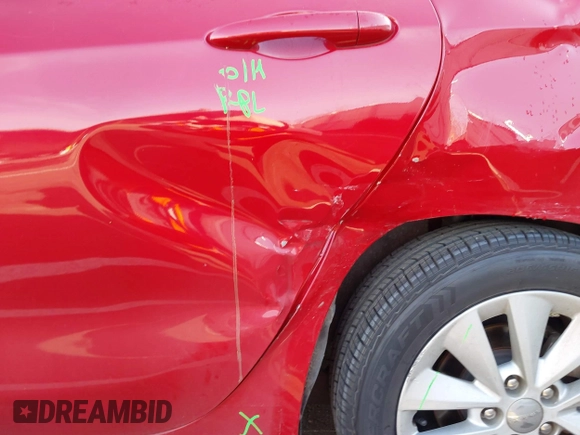 2014 Dodge Dart SXT with VIN 1C3CDFBB8ED851812, listed as a IAAI auction lot 41736482 with 92,116 mi miles. Bid and sale history available at carsss.com. Image 12.