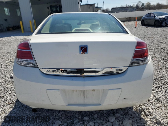 2008 Saturn Aura XE with VIN 1G8ZS57N08F144344, listed as a Copart auction lot 53715185 with 57,152 mi miles and Salvage Title. Bid and sale history available at carsss.com. Image 6.