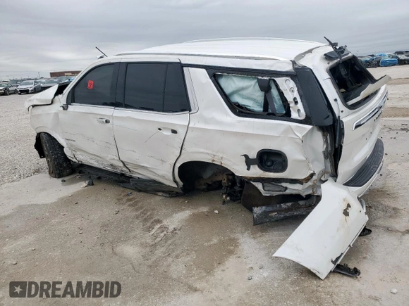 2022 Chevrolet Tahoe LT with VIN 1GNSCNKD8NR351987, listed as a Copart auction lot 51801305 with Not provided miles and Non repairable. Bid and sale history available at DreamBid. Image 2.