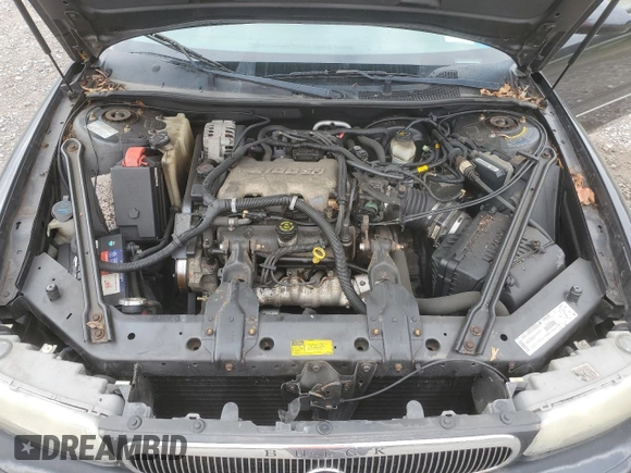 2001 Buick Century Limited with VIN 2G4WY55J311323459, listed as a Copart auction lot 73522274 with 0 mi miles and Salvage Title. Bid and sale history available at carsss.com. Image 12.
